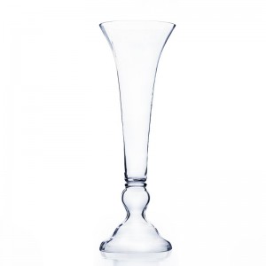 WGVInternational Unique Trumpet Glass Vase WGVI1026